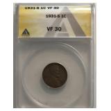1931-S Lincoln Cent