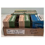 150+ Rounds of 20-Gauge Shotgun Shells
