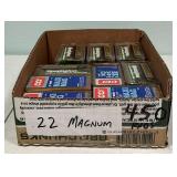 450 Rounds of .22 Magnum Cartridges