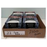 2,100 Rounds of .22 Long Rifle Cartridges
