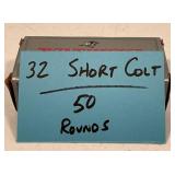 50 Rounds of .32 Short Colt cartridges