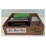 100+ Rounds of .44 Rem Mag Cartridges