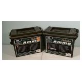 2 Cabela's Bulk Ammo Box