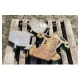 Pallet of (4) Tractor Weights