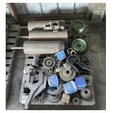 Pallet of Spud Ditcher Parts