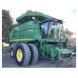 JOHN DEERE 9660 STS Harvester on Rubber