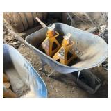 Wheel Barrow & Jack Stands