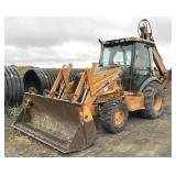 CASE 590 Super M Series II Backhoe, 4wd