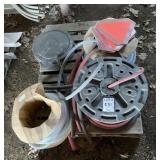 Pallet of Assorted Size Poly Hose