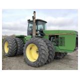 JOHN DEERE 8870 Articulating Tractor, 4wd