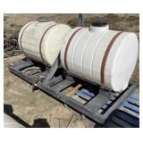 Front Mount 3-Pt Dual Poly Tank Attachment