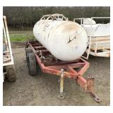 Custom 400g Propane Tank Burner Trailer
