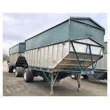 (DMV) Set of 1969 TITAN Alu. Hopper Trailers