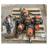 Pallet of STIHL Chainsaw & Parts