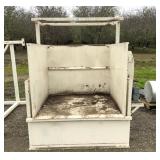 57"x55" Steel Bin Dumper