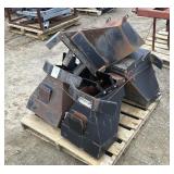 Pallet of (5) W-M Blower Chutes