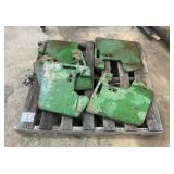 Pallet of (5) JOHN DEERE Tractor Weights