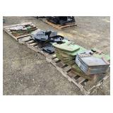 (3) Pallets of Assorted Tractor Weights