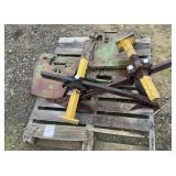 Pallet of Cultivator Parts