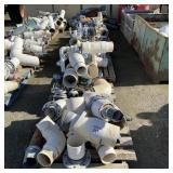 (7) Pallets of Vents & PVC