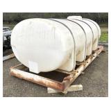 1600g Poly Tank on Skids