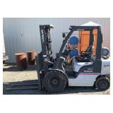 NISSAN 50 4050Lb Capacity Propane Forklift