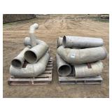 (2) Pallets of 12" Pipe Fittings