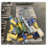 Approx. (13) Zon Guns and Steel Stakes