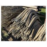 Approx. (300) 1 1/2"x 60" Alu. Siphon Tubes