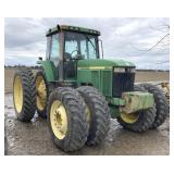 JOHN DEERE 7810 Tractor, MFWD, Powershift