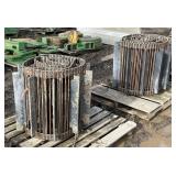 Lot of (2) 28" JOHNSON Tomato Harvester Chains