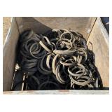 Wood Bin of 10" & 8" Rubber Pipe Gaskets