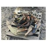 Pallet of Cultivator Parts