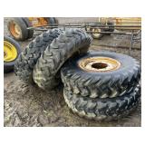Set of (4) 13.00-R24 Tires & Rims