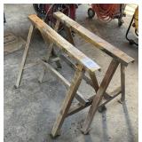 Set of (2) Steel Saw Horses