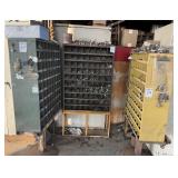 (3) Metal Bolt Bins & Contents