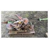 Pallet of Cultivator Parts