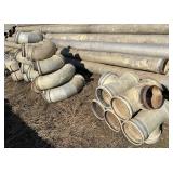 Lot of 10" Pipe Fittings