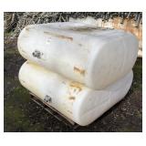 Set of (2) 250g Poly Side tanks