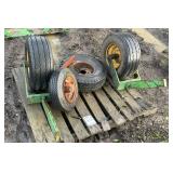 Pallet of (4) Gauge Wheels