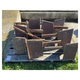 (Offsite) Pallet of (10) Cultivator Furrows