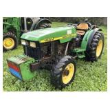 (Offsite) JOHN DEERE 5510N Tractor, MFWD