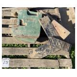 (Offsite) (3) Tractor Weights and Ditcher Point