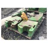 Approx (16) JOHN DEERE Tractor Weights