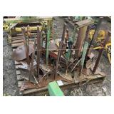 Pallet of Cultivator Parts