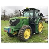 (Offsite) JOHN DEERE 6155R Tractor, MFWD