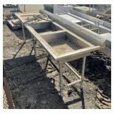 8'5'x30'x3' S.S. Sink