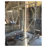 BUDGIT 1-T Overhead Hoist and Frame