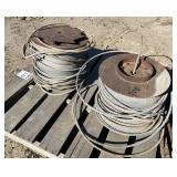 (2) Pallets of Steel Cabling