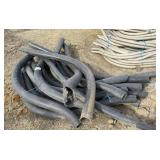 Approx (18) 4"x72" Black Poly Siphon Tubes